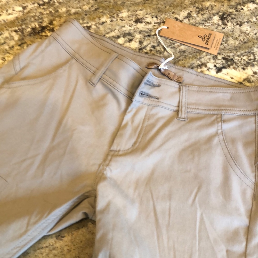 Prana size zero SHORT length pants NWT